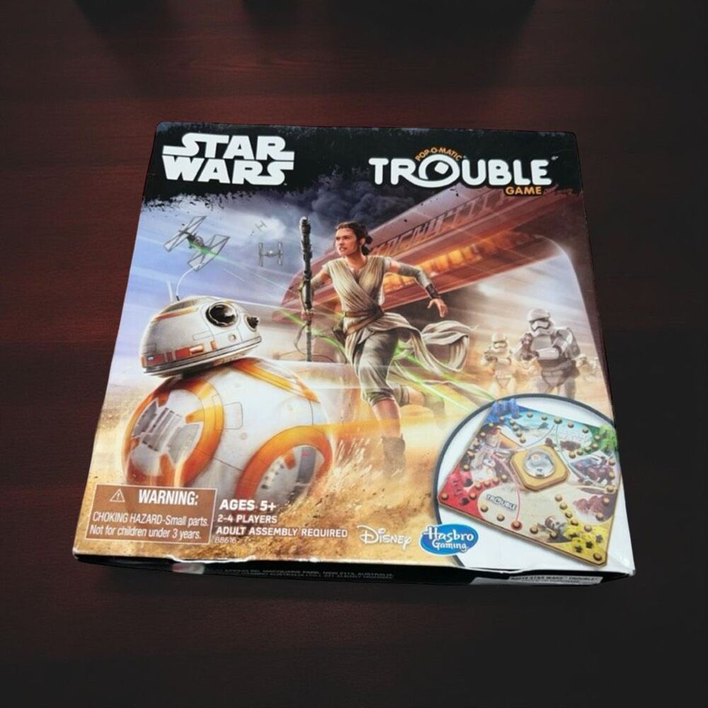 Hasbro Trouble Game Star Wars Edition COMPLETE